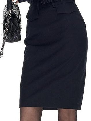 Fanptntox Striped Deep V-neck Structured Shoulders Short Slim Women's Polyester Blazers