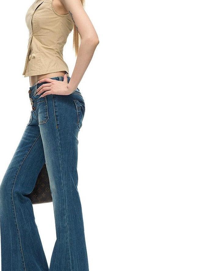 Fanptntox Two Tone Double Row Buttons Stand Collar Vest Women's Cotton Blend Shirts