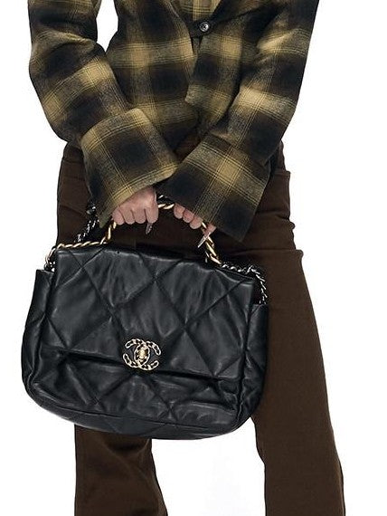 Fanptntox Vintage Plaid Padded Shoulder Asymmetrical Hem Women's Cotton Shirt Jackets
