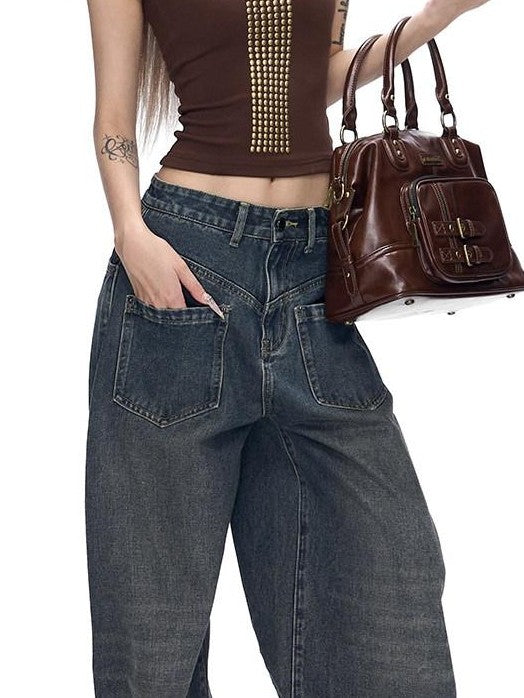 Fanptntox Vintage Rhinestone Slim Fit Brushed U Neck Women's Viscose Blend Camisoles