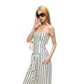Fanptntox_White_Striped_Bandeau_High_Waist_Straight_Wide_Women's_Casual_Top_&_Pants_Sets_1048040409551_MISSTT