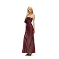 Fanptntox_Wine_Red_Matte_Knit_Slim_Pencil_Women's_Stretch_Strapless_Maxi_Dresses_1049910059049_MISSTT