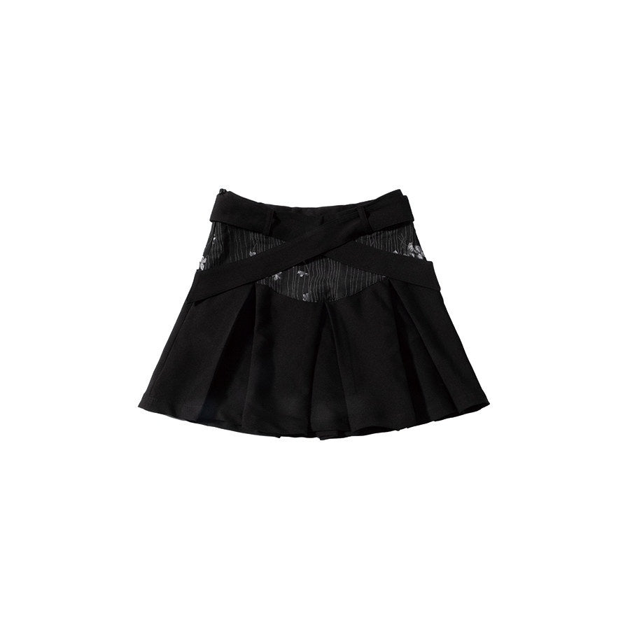 Frustration_Garden_Dark_Gothic_Patchwork_Lace_Up_Asymmetrical_Pleated_A_Line_Top_&_Skirt_Sets_MISSTT