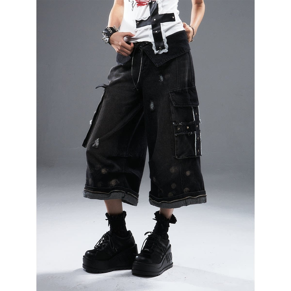 Frustration_Garden_Distressed_Natural_Waist_Loose_Casual_Dark_Wash_Denim_Wide-Leg_Jeans_MISSTT