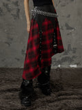 Frustration_Garden_Edgy_Patchwork_Asymmetrical_A_Line_Mid_Waist_Loose_Women_Black_Red_Midi_Skirts_MISSTT