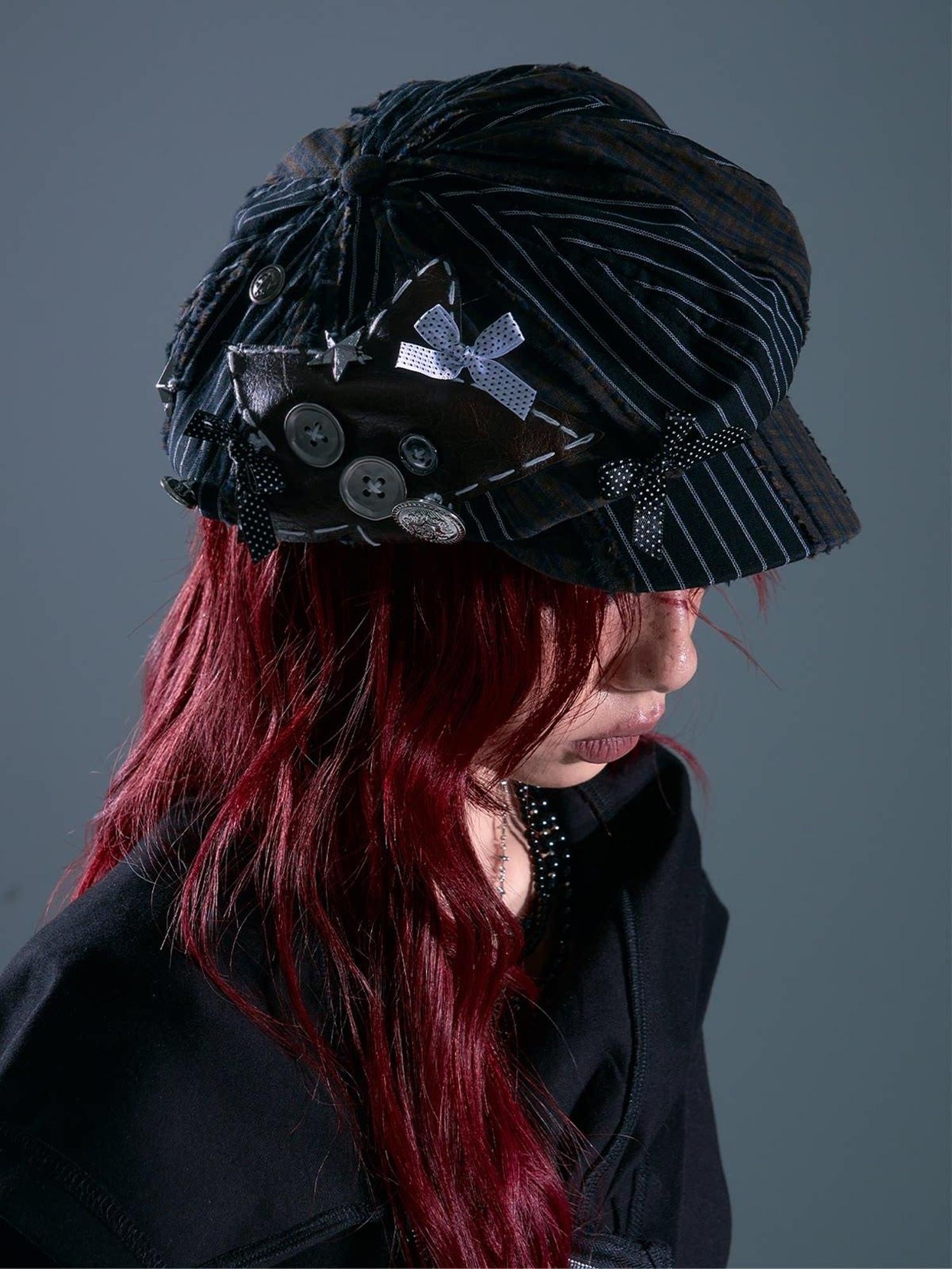 Frustration Garden Handmade Vintage Adjustable Eight Panel Unisex Casual Breathable Hats