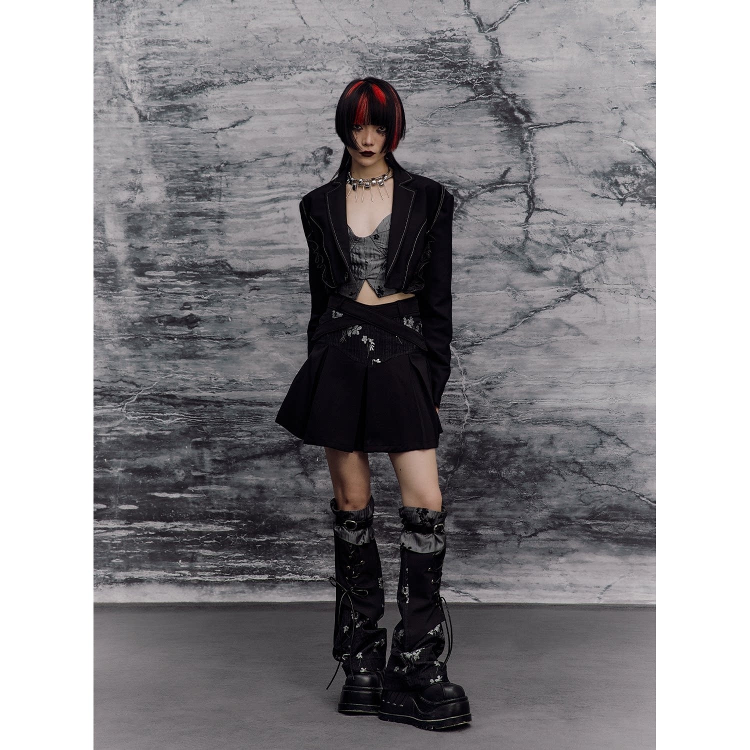 Frustration_Garden_Original_Relaxed_Blazer_Collar_One_Button_Short_Polyester_Cropped_Jackets_MISSTT