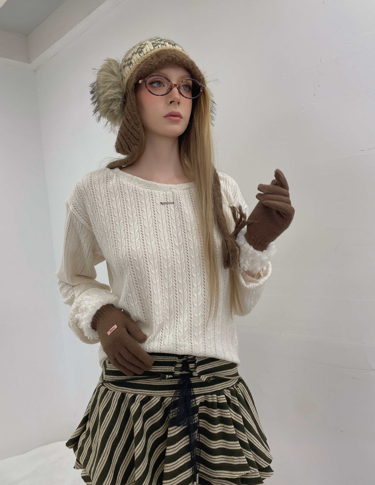 GGLOYDIUS_Cable_Knit_Relaxed_Fit_Long_Sleeve_Round_Neck_Women's_Kapok_Sweaters_1079007694684_MISSTT