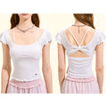 Girly_Fancy_Club_Backless_Knit_Flutter_Sleeve_Cropped_Slim_Women's_Lyocell_Short_Sleeve_T-shirts_1046526859909_MISSTT