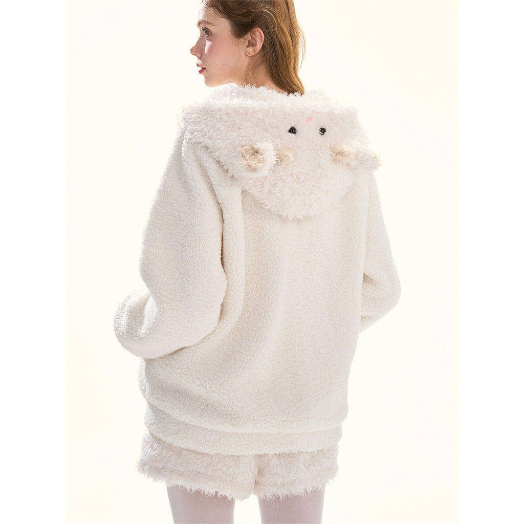 Girly_Fancy_Club_Cute_Lamb_Embroidered_Patchwork_Women's_Polyester_Fleece_Zip-up_Hoodies_987371251169_MISSTT