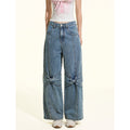 Girly_Fancy_Club_Eco_Enzyme_Wash_3d_Bow_Loose_Women's_Cotton_Straight-leg_Jeans_1060247122442_MISSTT