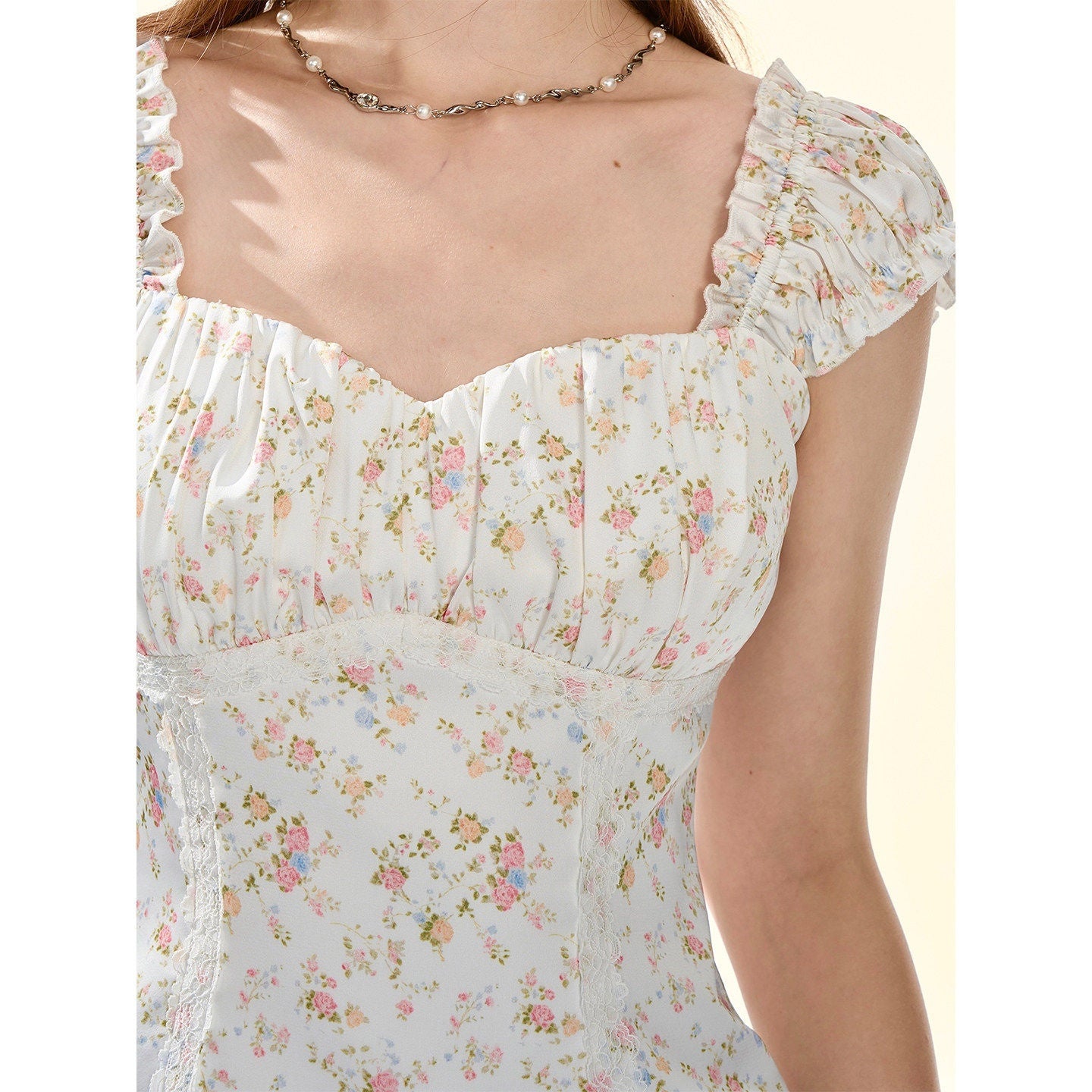 Girly_Fancy_Club_Pearlescent_Ivory_Ruched_Fitted_Short_Floral_Print_Women's_Satin_Camisoles_1038083538320_MISSTT