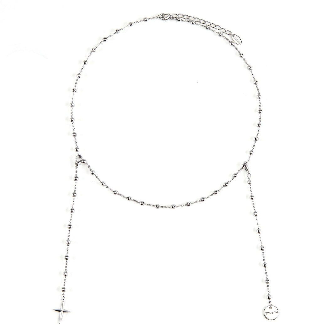 Girly_Fancy_Club_Silver_Double_Layer_Collarbone_Snake_Chain_Women's_Natural_Zircon_Necklaces_673922151283_MISSTT