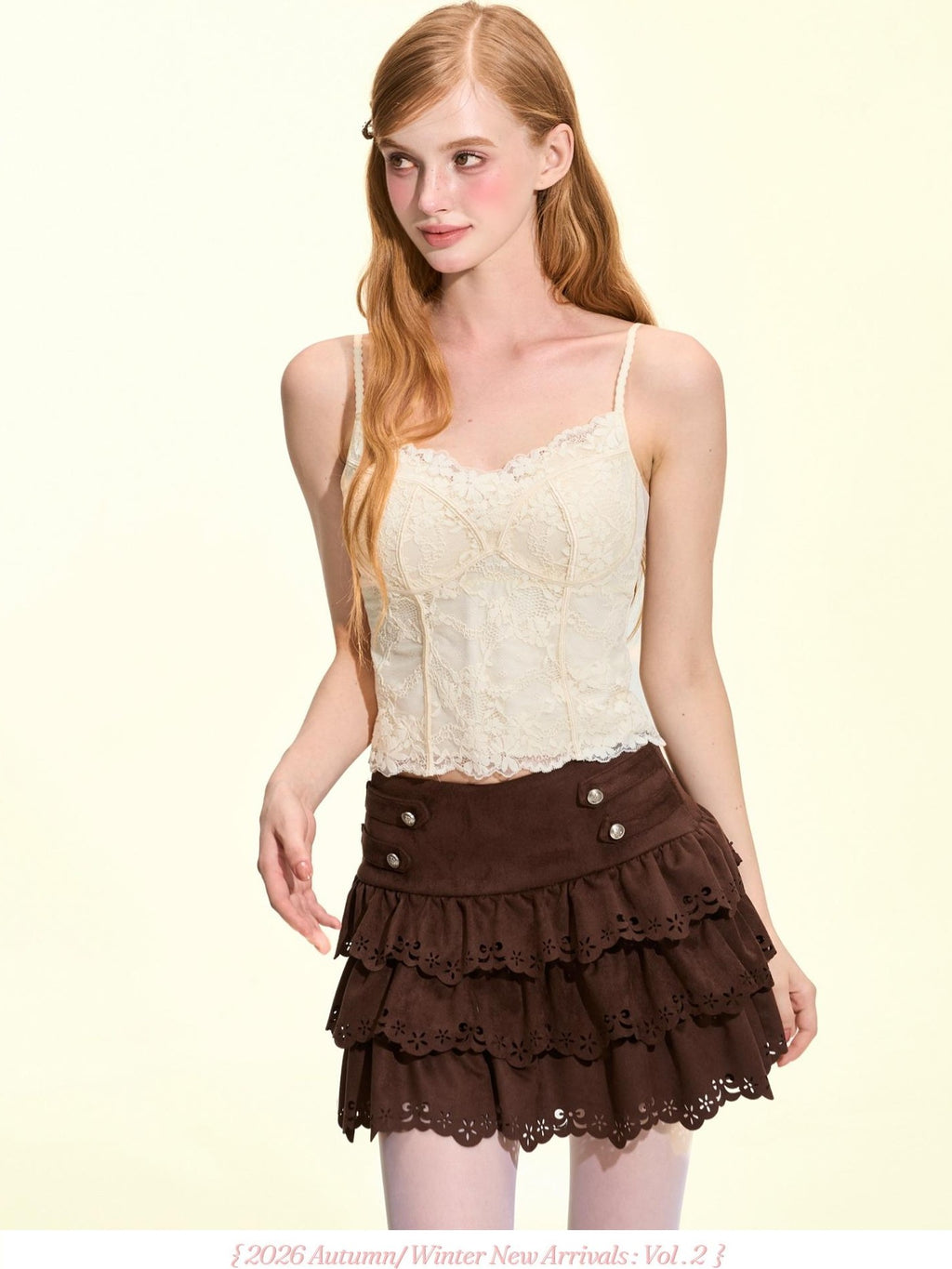 Girly Fancy Club V-neck Solid Slim Fit High Stretch Padded Women's Lace Camisoles
