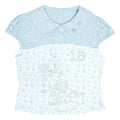 Hashtag_DDD_Aqua_Green_Print_Doll_Collar_Puff_Sleeve_Women's_Polyester_Short_Sleeve_T-shirts_1056140823862_MISSTT
