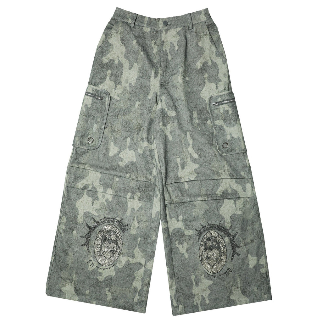 Hashtag_DDD_Cartoon_Eye_Rhinestone_Camo_Women's_Cotton_Cargo_Pants_985192539638_MISSTT
