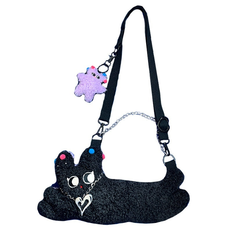 Hashtag_DDD_Double_Sided_Cartoon_Print_Sweet_Cool_Women's_Polyester_Shoulder_Bags_662750536871_MISSTT