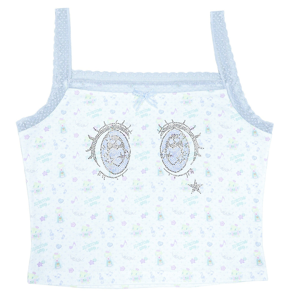 Hashtag_DDD_Whimsical_Bird_Print_Rhinestone_Square_Neck_Women's_Polyester_Lace_Camisoles_1058836608650_MISSTT