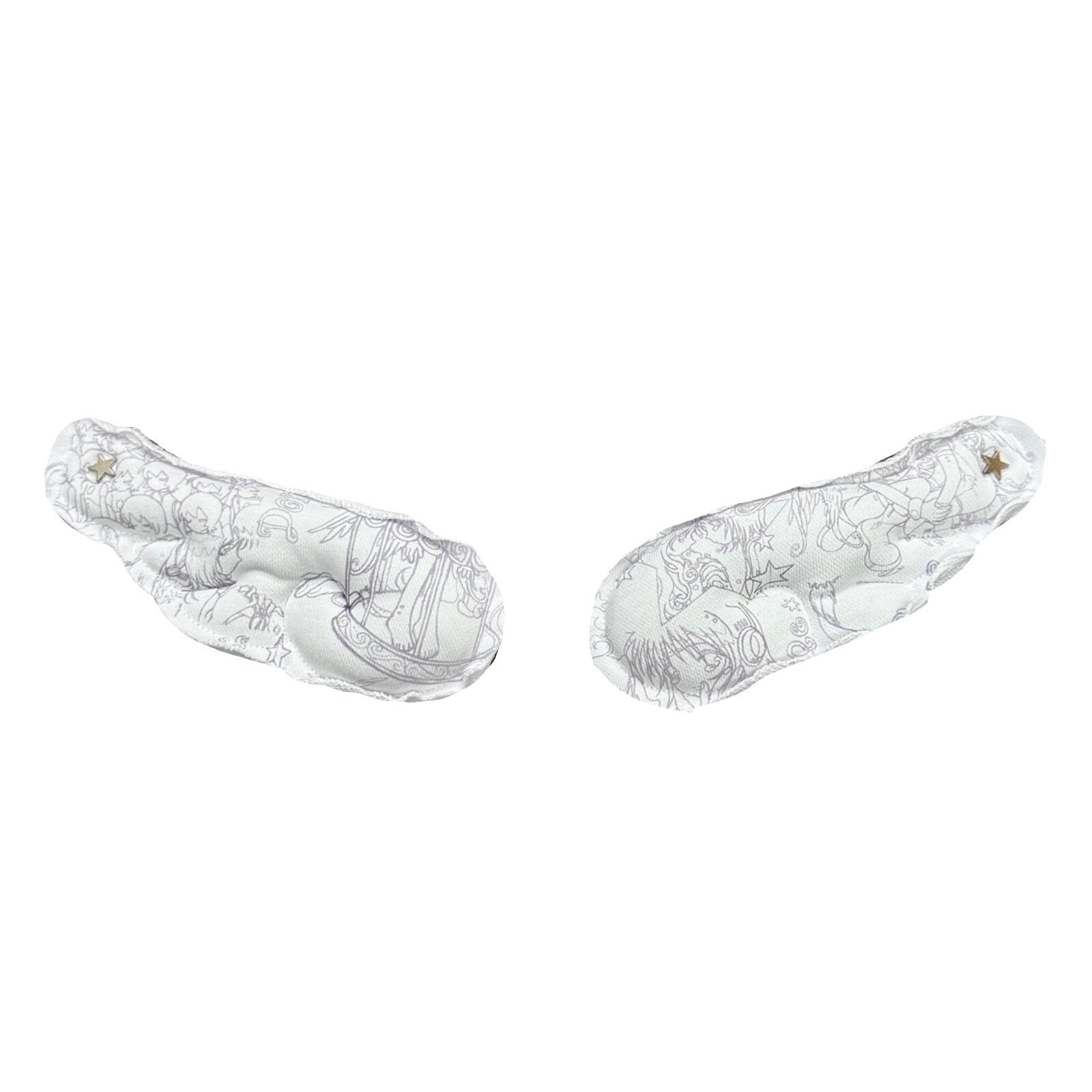 Hashtag_DDD_White_Light_Green_Padded_Angel_Wings_Women's_Cotton_Filled_Brooches_986244318092_MISSTT