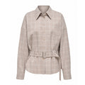 Hypoekai_Brown_Check_Belted_Waist_Relaxed_Fit_Slimming_Women's_Overshirts_1070640496453_MISSTT