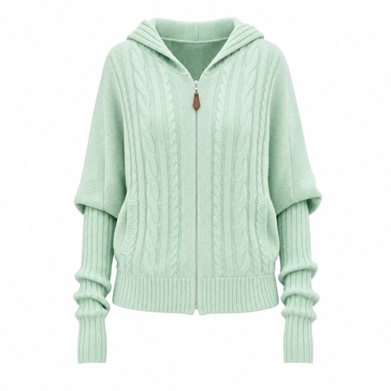 Hypoekai_Casual_Hooded_Batwing_Sleeves_Open_Front_Slimming_Women's_Knit_Cardigans_1067531899056_MISSTT