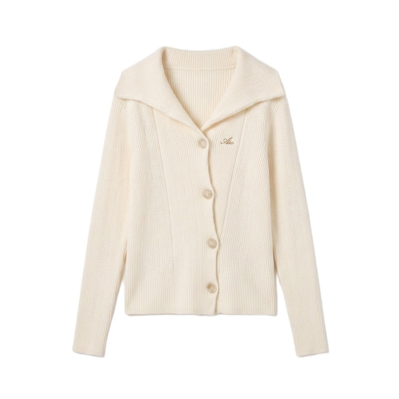 Hypoekai_Embroidered_V-neck_Slim_Fit_Long_Sleeve_Women's_Knit_Cardigans_1079894310640_MISSTT