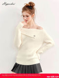 Hypoekai_Fuzzy_Soft_Slanted_Off_Shoulder_Loose_Fit_Women's_Knit_Off-shoulder_Sweaters_972908905925_MISSTT