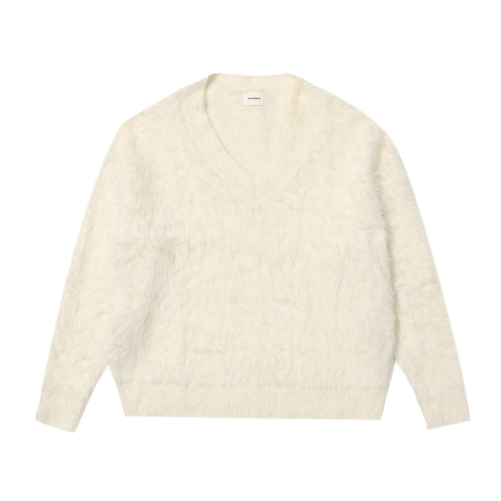 Hypoekai_Fuzzy_V-neck_Oversized_Slouchy_Women's_Mink_Plush_Pullover_Sweaters_820512499441_MISSTT