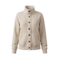 Hypoekai_Light_Beige_Stand_Collar_Slim_Fit_Short_Women's_Sweatshirt_Cropped_Jackets_1074213536106_MISSTT