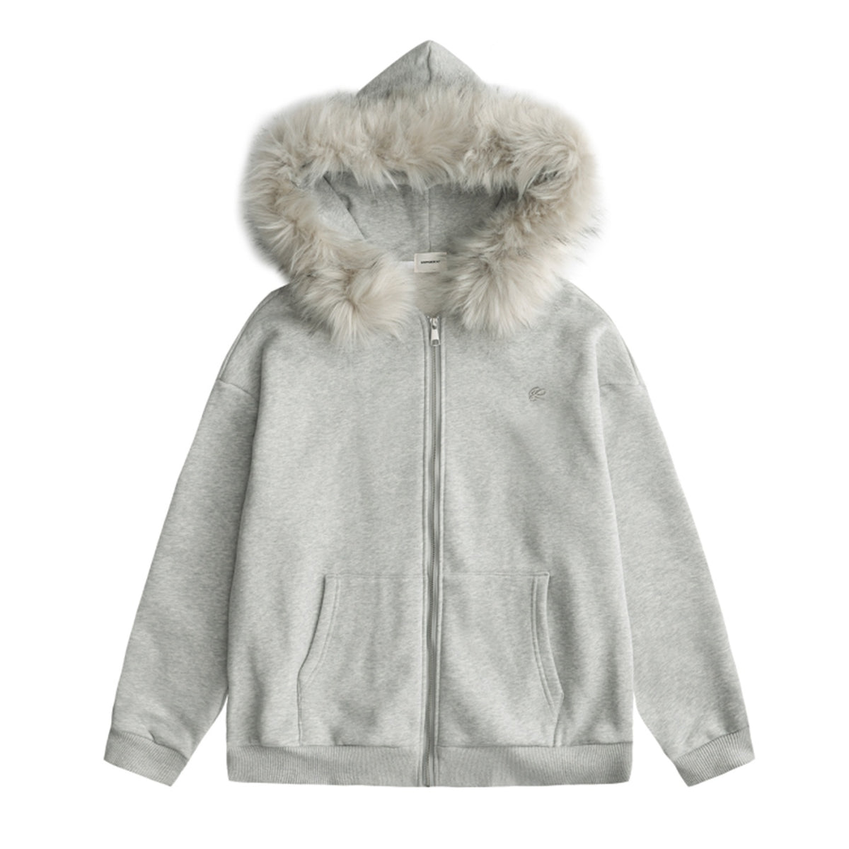 Hypoekai_Oversized_Solid_Loose_Fit_Cotton_Women's_Zip-up_Hoodies_971571489601_MISSTT