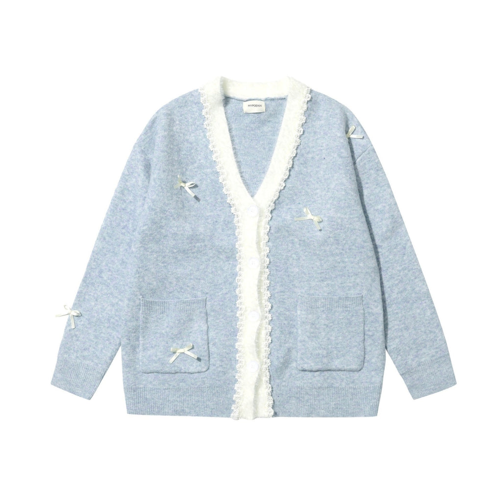 Hypoekai_Pearl_Bow_Embellished_Loose_Casual_Oversized_Women's_Knit_Cardigans_820661930682_MISSTT