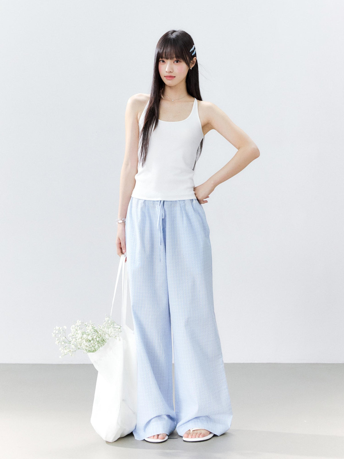 Hypoekai Ribbed Slim Fit Breathable Cotton Women's Camisoles