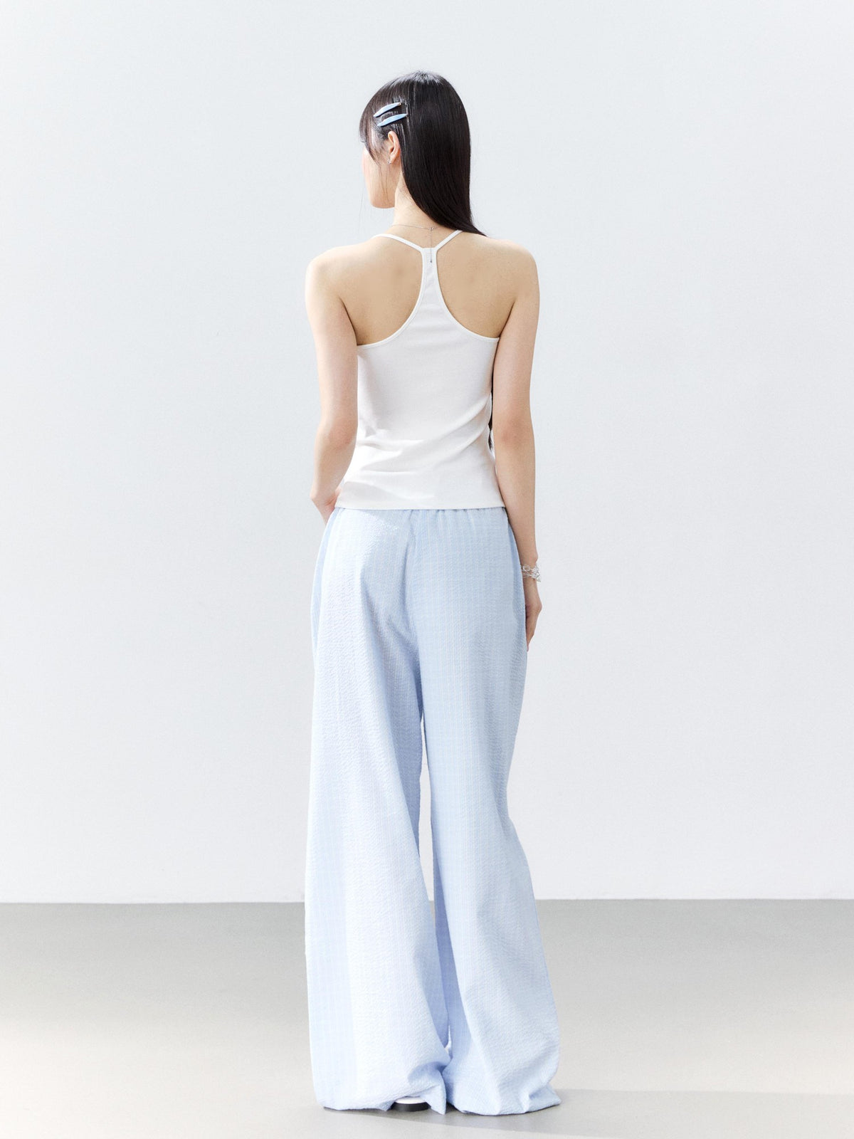Hypoekai Ribbed Slim Fit Breathable Cotton Women's Camisoles