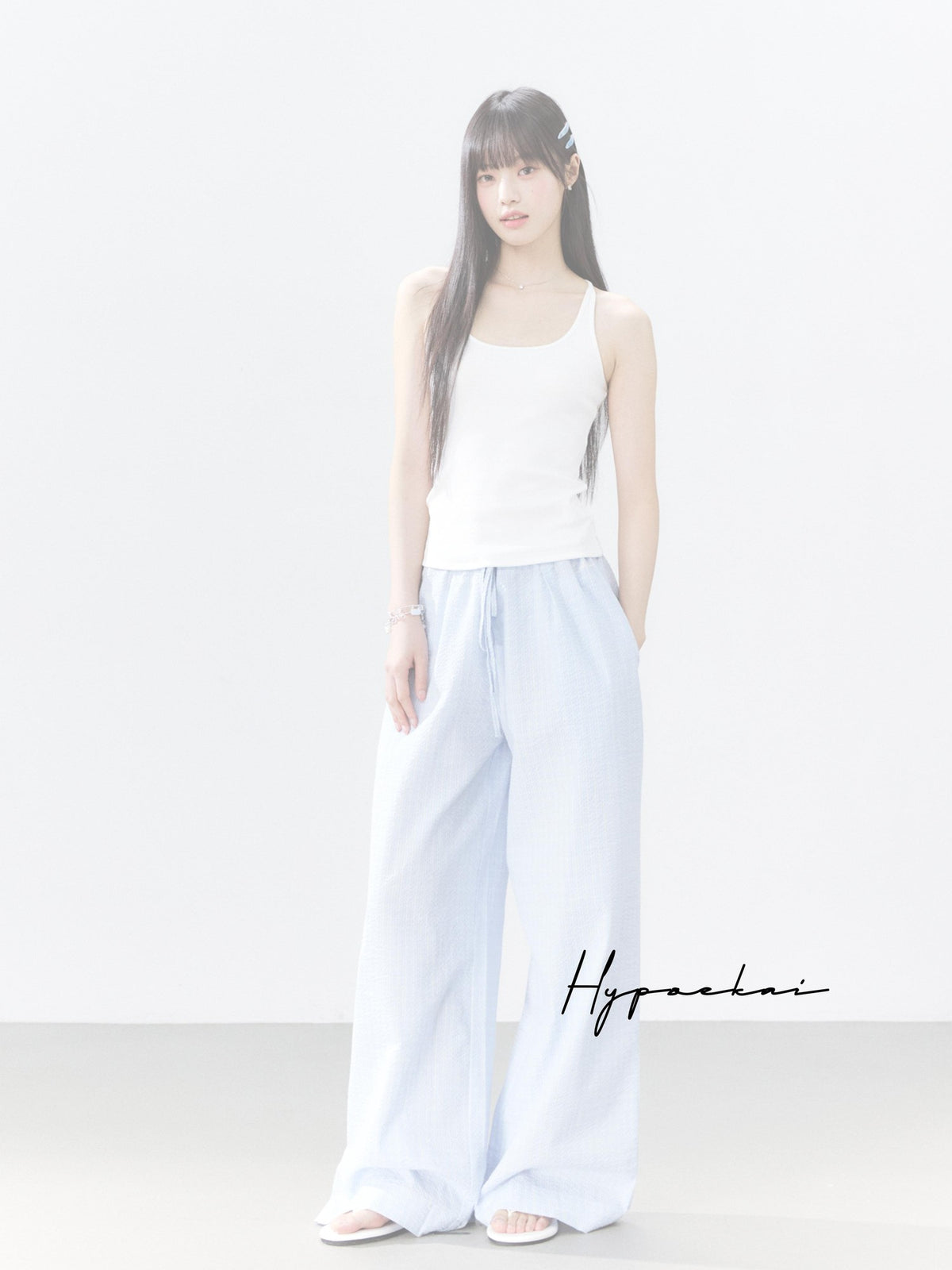 Hypoekai Ribbed Slim Fit Breathable Cotton Women's Camisoles