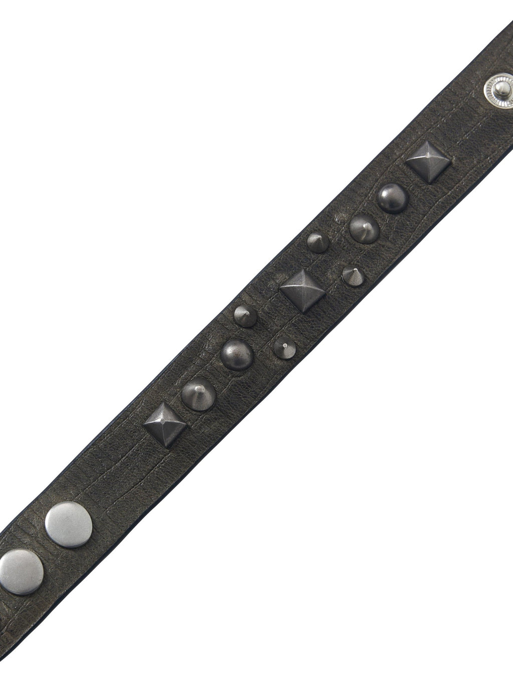 Imdelusion Avant Garde Punk Rock Studded Women's Genuine Waxed Lambskin Leather Bracelets