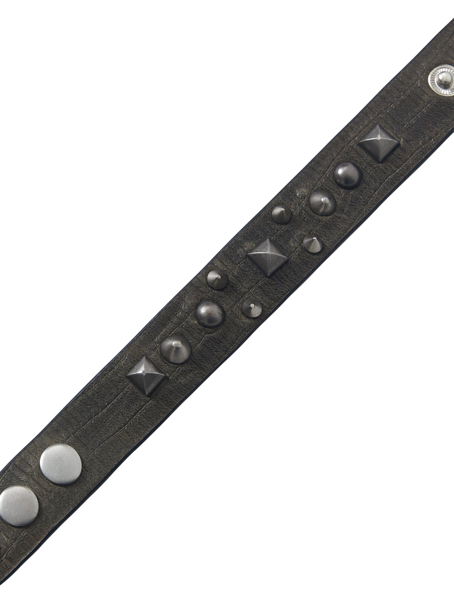 Imdelusion Avant Garde Punk Rock Studded Women's Genuine Waxed Lambskin Leather Bracelets