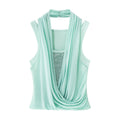Imdelusion_Mint_Green_Sequin_Double_Layer_Draped_Off_Shoulder_Women's_Cotton_Halter_Tops_1059991744529_MISSTT