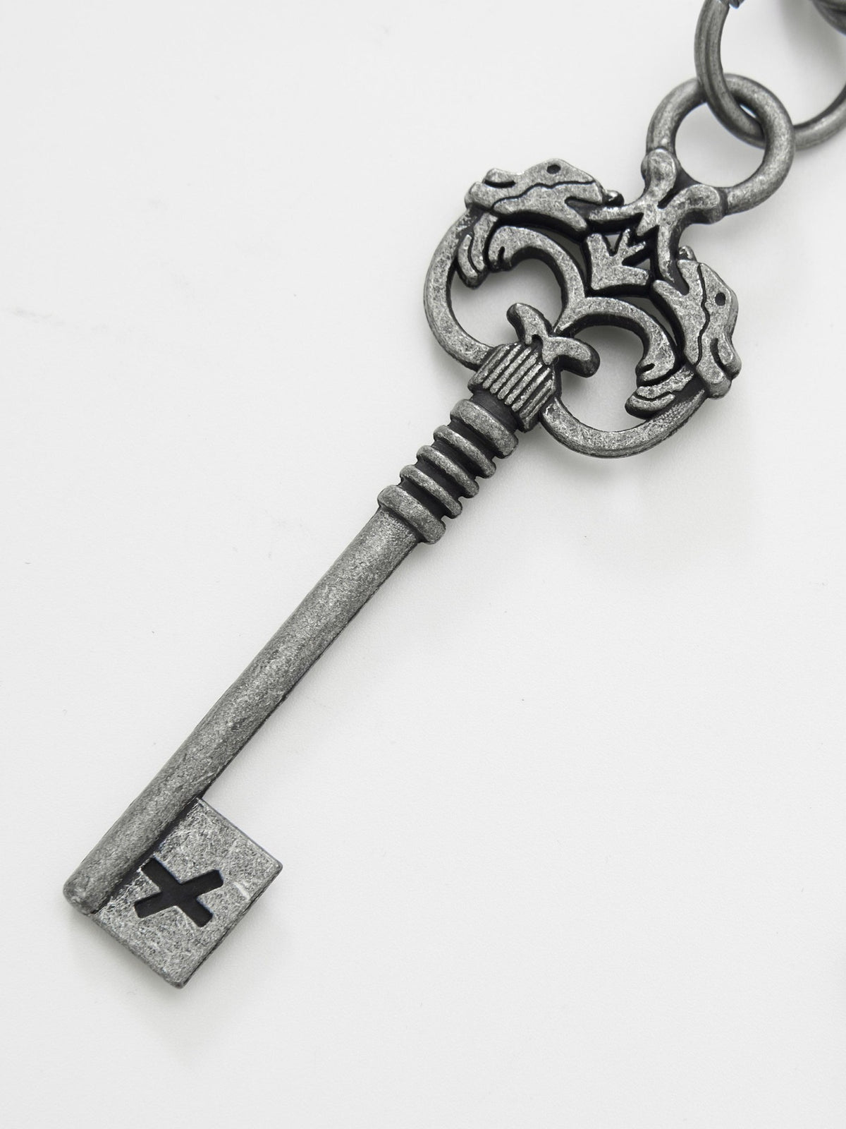 Imdelusion Punk Cross Distressed Leather Women's Keychains