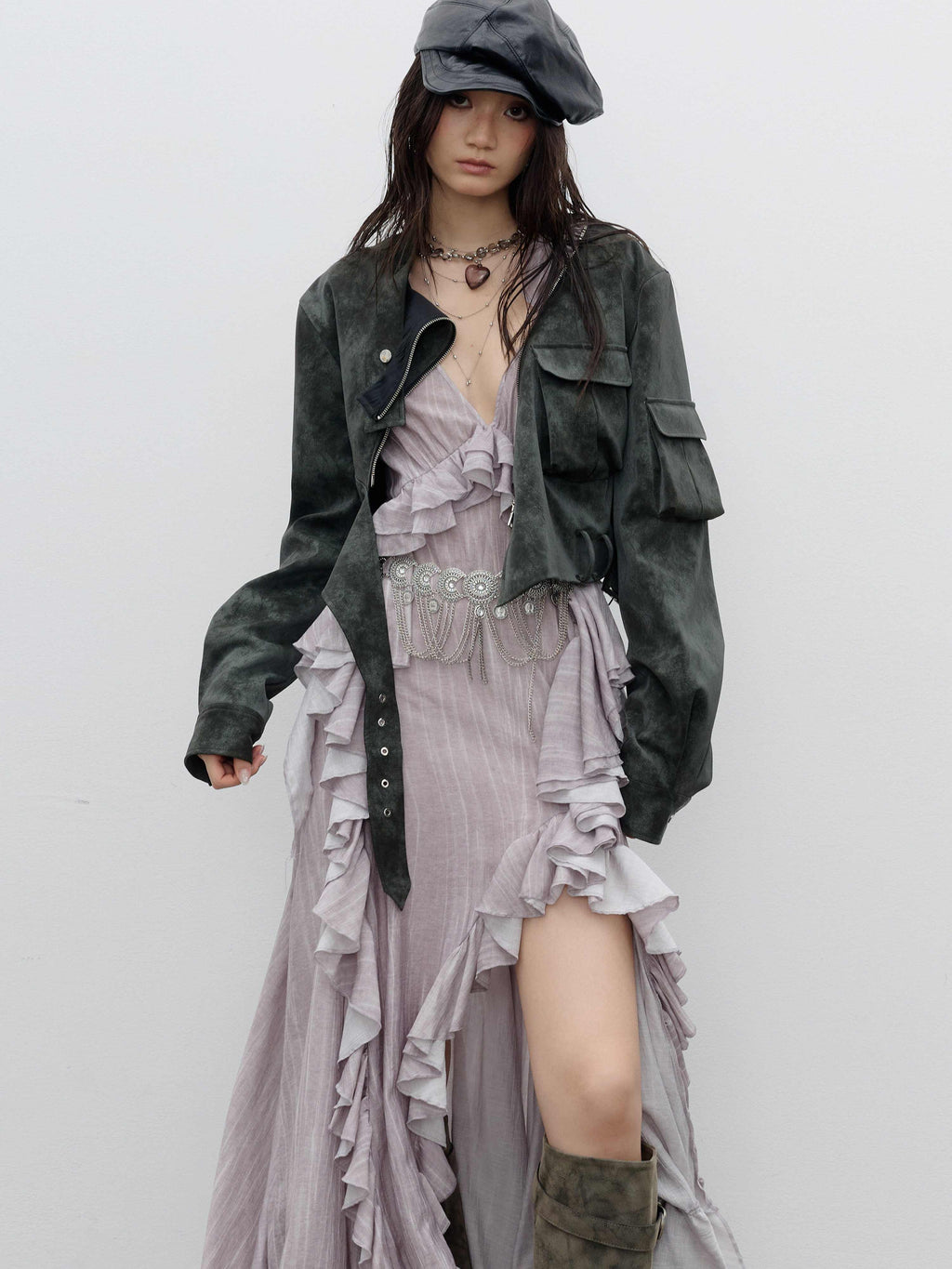Jnylon_studios_Distressed_Studded_Abstract_Print_Women's_Pu_Cropped_Jackets_1080938050748_MISSTT