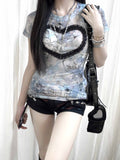Kyouko_Baby_Acid_Wash_Blue_Stretch_Cross_Print_Women's_Mesh_Short_Sleeve_T-shirts_909797398371_MISSTT