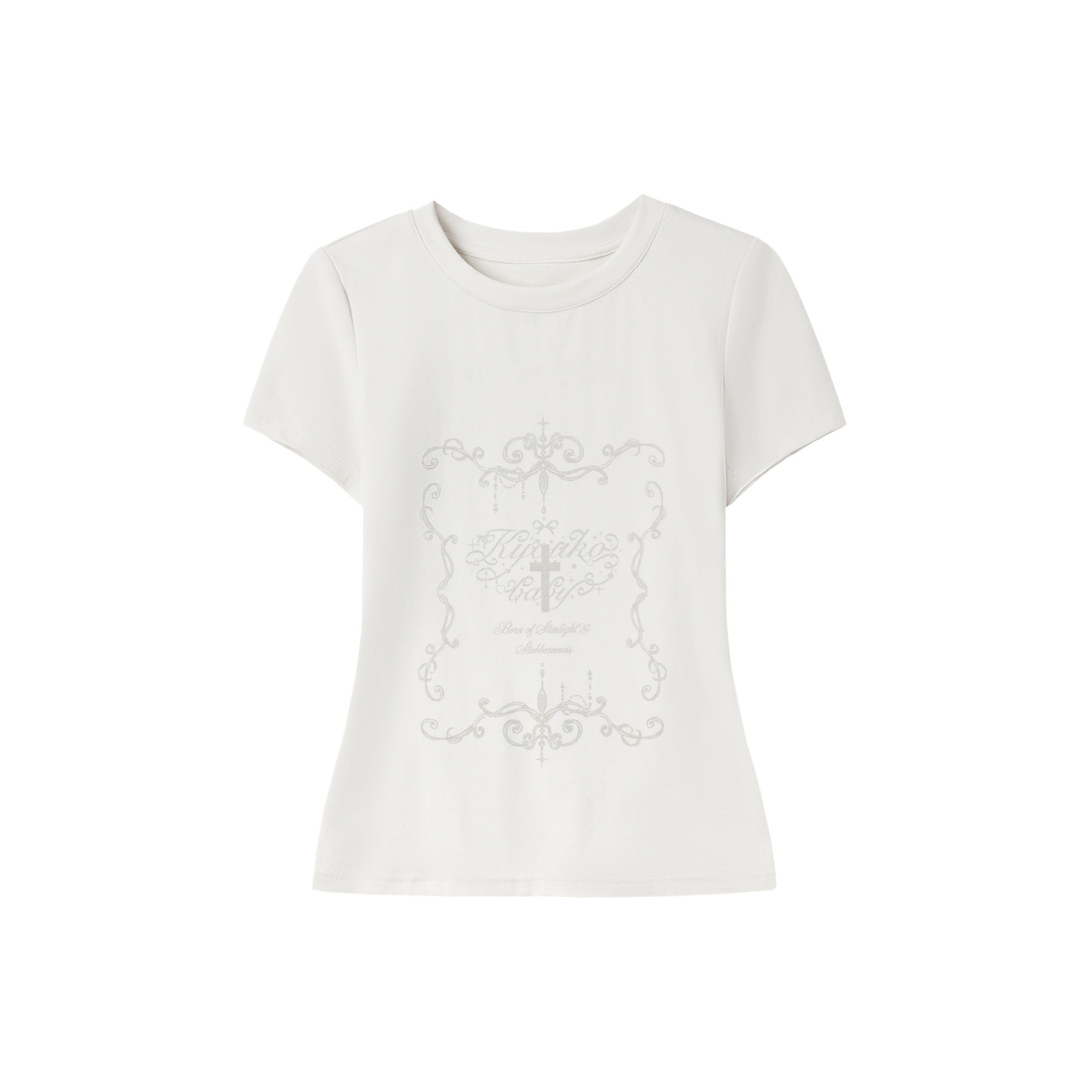 Kyouko_Baby_Korean_Girl_Printed_Crewneck_Women's_Lightweight_Casual_Top_&_Shorts_Sets_1051752420747_MISSTT