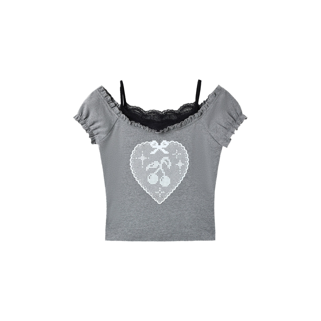 Kyouko_Baby_Millennial_Gray_Heart_Print_Puff_Sleeve_Off_Shoulder_Women's_Matching_Skirt_Sets_1049131739650_MISSTT