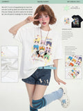 LaceBravo_American_Girl_Dopamine_Cartoon_Print_Short_Sleeve_Women's_Oversized_T-shirts_1048411595283_MISSTT