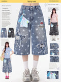 LaceBravo_American_Star_Print_Relaxed_Slimming_Wide_Leg_Women's_Denim_Cropped_Jeans_1049526633371_MISSTT