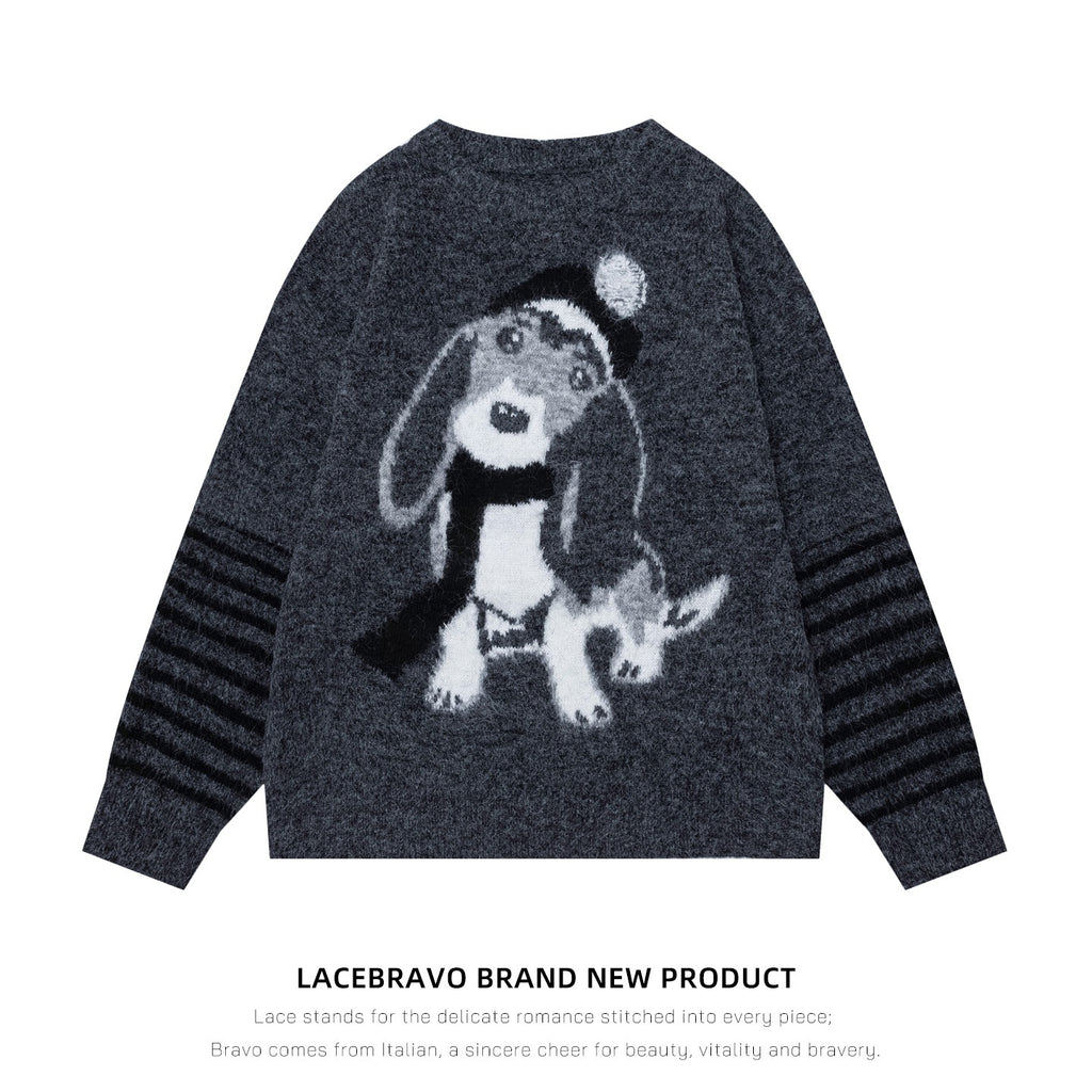 LaceBravo_Cartoon_Dog_Jacquard_Loose_Knit_Women's_Merino_Wool_Crew_Neck_Sweaters_1085481360721_MISSTT