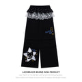 LaceBravo_Cartoon_Star_Embroidered_Lace_Panel_Women's_Cotton_Wide-leg_Pants_1076997950913_MISSTT