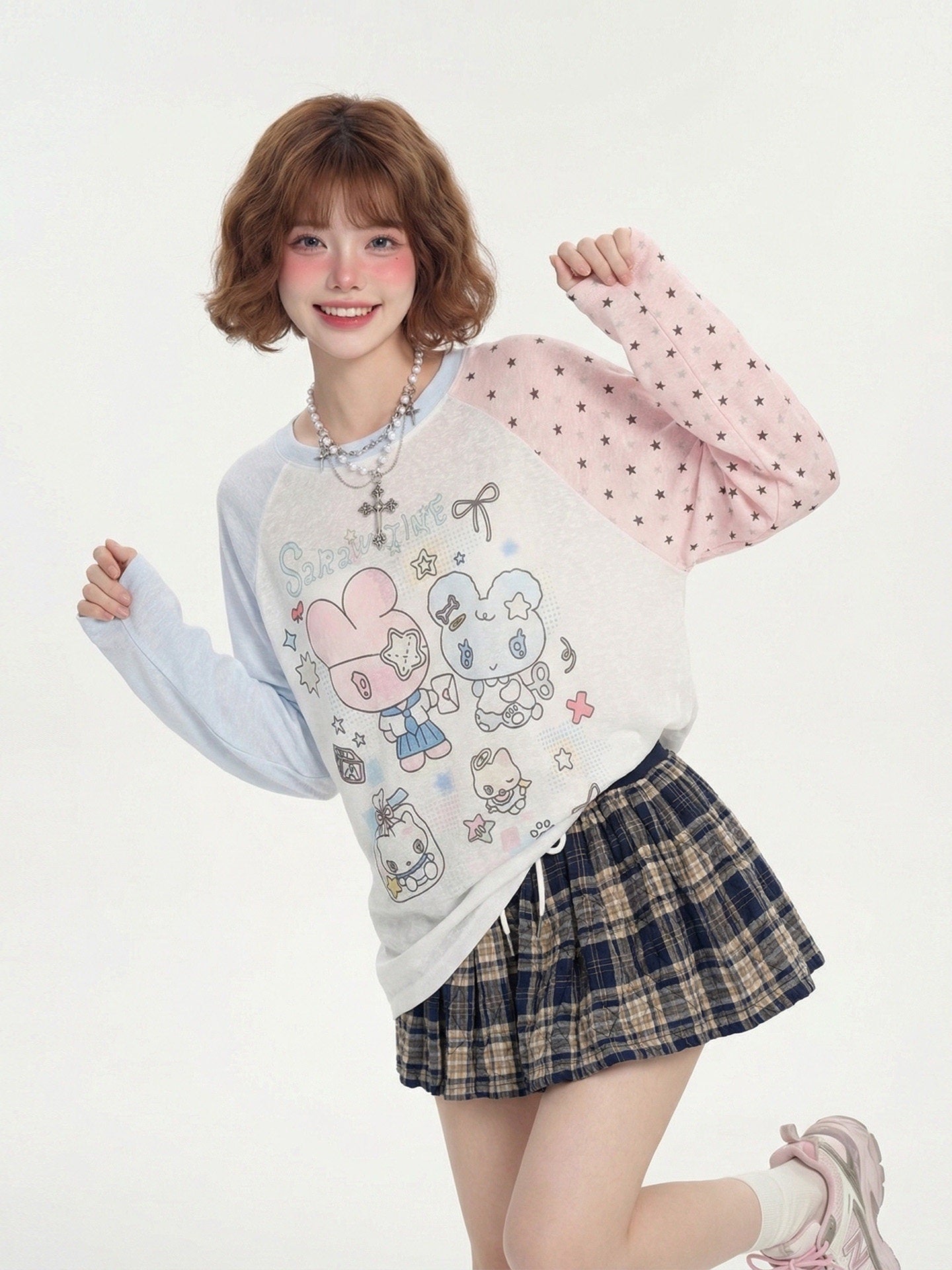 LaceBravo_Colorblock_Anime_Print_Breathable_Uv_Women's_Sheer_Long_Sleeve_T-shirts_1029405064309_MISSTT