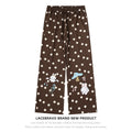 LaceBravo_Cute_Polka_Dot_Cartoon_Print_Drawstring_Straight_Leg_Women's_Polyester_Sweatpants_1079341041841_MISSTT