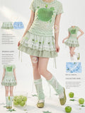 LaceBravo_Green_Plaid_American_Lace_Trim_Bow_Puff_Women's_Tulle_Mini_Skirts_1054143573748_MISSTT