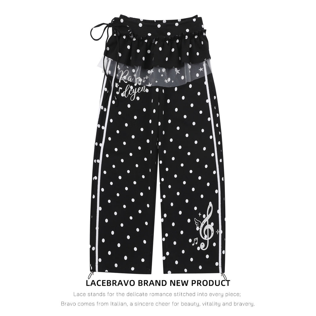 LaceBravo_Japanese_Style_Polka_Dot_Lace_Loose_Wide_Leg_Women's_Cotton_Sweatpants_1080400324507_MISSTT